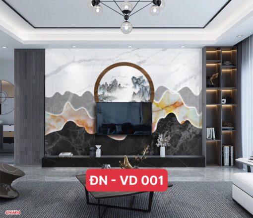 tranh vân đá đối xứng ĐN